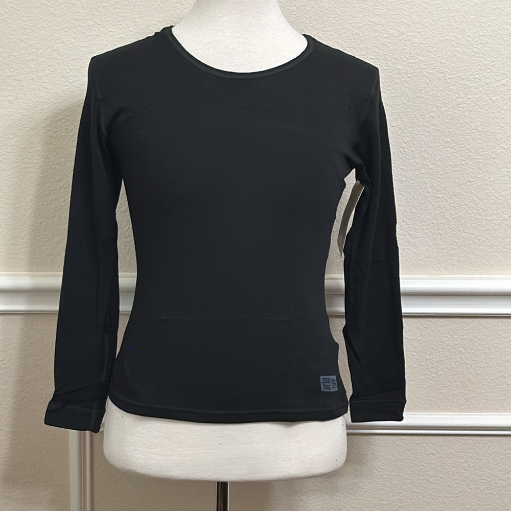PolarMax MONTANA WOOL 2.0 Crewneck Long Cleve - Black